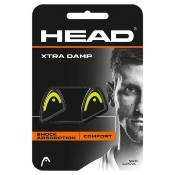 Vibrastop Head XTRA DAMP black/yellow x 2 szt.