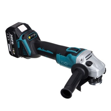 АККУМУЛЯТОРНАЯ БЕСЩЕТОЧНАЯ УГЛОВАЯ ШЛИФОВАЛЬНАЯ МАШИНА 125 ММ + 2 АККУМУЛЯТОРА