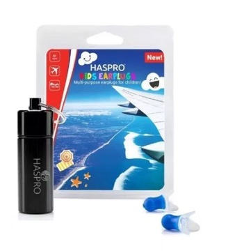 Stopery Zatyczki do Uszu dla Dzieci Hałas Samolot Fly Kids Haspro (4+ lat)