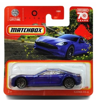 MATCHBOX ReSoRaK MODEL AUTKO SAMOCHODZIK KARMA GS-6 1:64