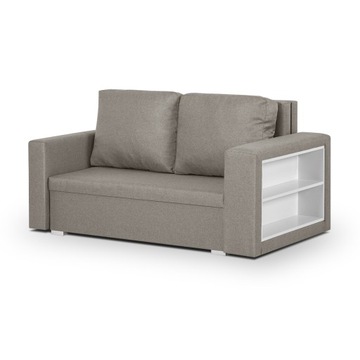 Sofa kanapa 2 os z funkcją spania MILO1 beżowa