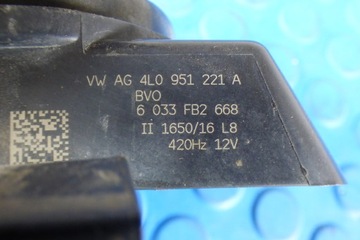 KLAKSON SIGNÁL ZVUKOVÝ VELMI DOBRÝ ORIGINÁLNÍ 1S0951223A 4L0951221A SKODA CITIGO UP