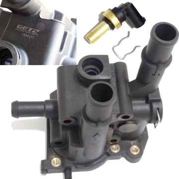 TERMOSTAT + POUZDRO DO OPEL ASTRA H ZAFIRA B 1.6 1.8