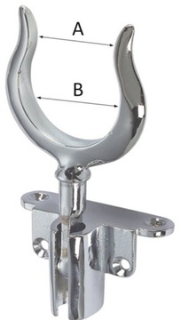 DULKA CHROM MOSIĄDZ NIEGUBIĄCA Ø12 42x50MM 3443300