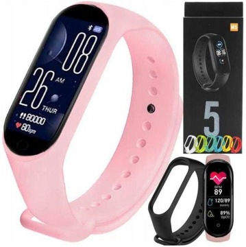SMARTBAND M5 SMARTWATCH OPASKA PULS KROKI ROZMOWY