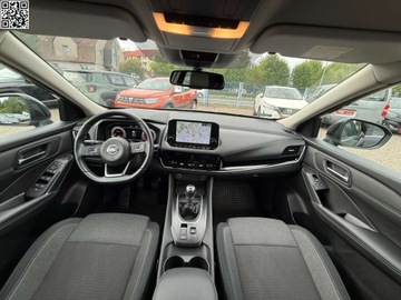 Nissan Qashqai III 2022 Nissan Qashqai Hybryda -Salon PL- Bardzo maly przebieg 1.3 Hybryda 140KM, zdjęcie 4