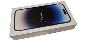 ORYGINALNE PUDEŁKO APPLE IPHONE 14 PRO DEEP silver srebrny