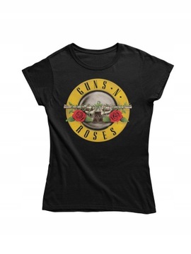 KOSZULKA DAMSKA T-SHIRT GUNS N ROSES KONCERT ONA