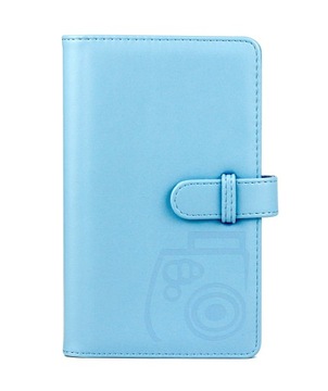 Чехол-чехол для Fuji INSTAX Mini 11 + АЛЬБОМ на 96 фотографий СИНИЙ