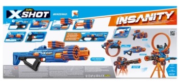 XShot Пістолет на стрілки Bezerko 8 Shot Insanity 48 стрілок