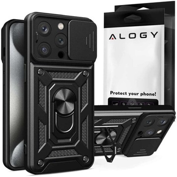 ETUI OBUDOWA Z OSŁONĄ APARATU DO IPHONE 15 PRO MAX