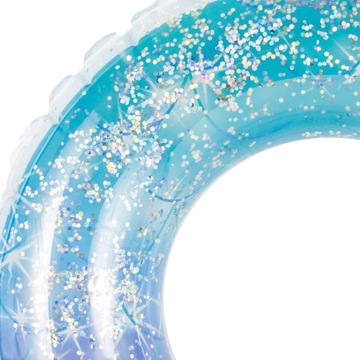 НАДУВНОЕ КОЛЕСО ДЛЯ БАССЕЙНА GALAXY RAINBOW GLITTER