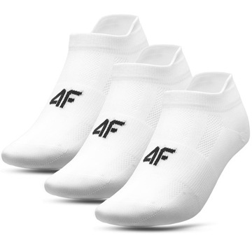 Dámske ponožky 4F biele H4L21 SOD006 10S+10S+10S 39-42