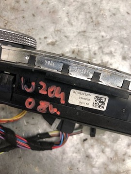 MERCEDES C W204 PANEL KLIMATIZACE KLIMA 2048300590