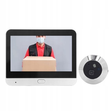 KAMERA DZWONKOWA Z WIZJEREM WIDEO DOMOFON WIFI OBRAZ HD1080P