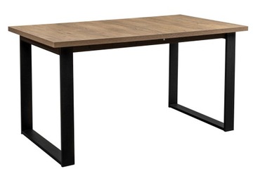 DUŻY STÓŁ ROZKŁADANY LOFT METALOWE NOGI 230/150x80