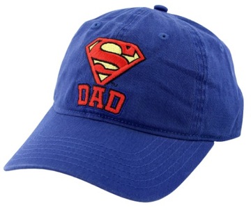 Czapka z daszkiem męska młodzieżowa Superman DAD DC-Comics 54-59cm Wyszycie