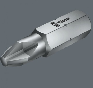 Wera 868/4 квадратная бита 05060165001 F 6,3 1 шт.