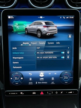 Mercedes GLC C254/X254 2022 MERCEDES-BENZ GLC 200 4MATIC 227KM AMG Polski Salon FAKTURA VAT23% Jak NOWY, zdjęcie 16