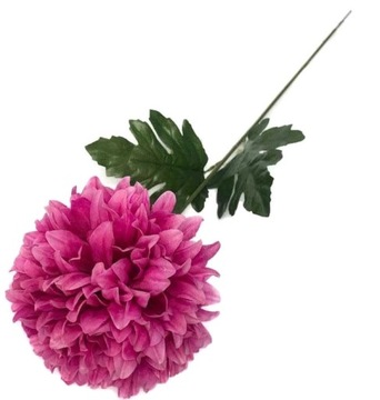 CHRYZANTEMA z ŁODYGĄ SZTUCZNE KWIATY śr.15 CM
