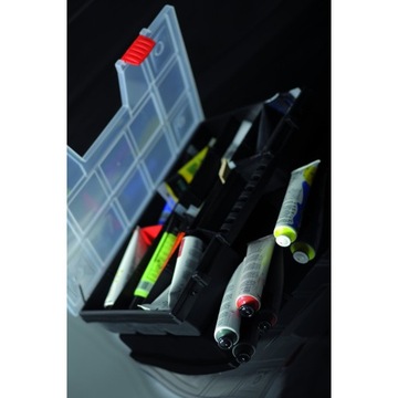 Коробка-органайзер с отделениями 19,5 х 15,5 х 3,5 см.