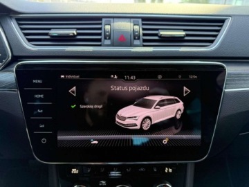 Skoda Superb III Kombi Facelifting 2.0 TDI SCR 200KM 2022 Skoda Superb 2.0TDI 200KM STYLE DSGPodrzewane FoteleNiski PrzebiegKameraFV, zdjęcie 26