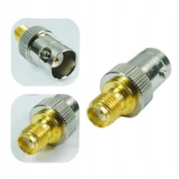 Переходник от гнезда BNC к SMA UHF F SMA M
