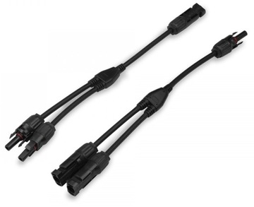 ZŁĄCZE MC4 PARA Ż/M komplet do 2 paneli VOLT POLSKA