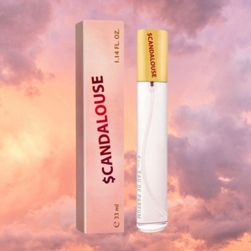 SCANDALOUSE PERFUMY DAMSKIE KWIATOWE ŚWIEŻE ZMYSŁOWE ELEGANCKIE TRWAŁE 33ml