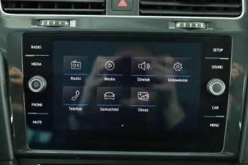 Volkswagen Golf VII Variant Facelifting 1.6 TDI-CR DPF BMT 115KM 2019 VW Golf 1.6 TDI, Salon Polska, Serwis ASO, zdjęcie 9