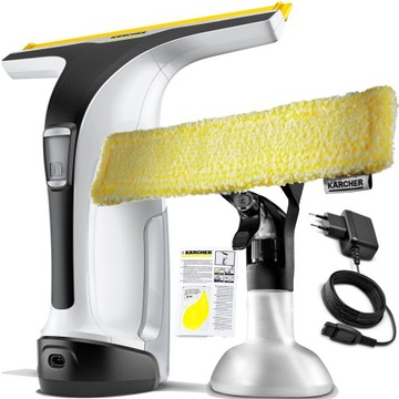 MOCNA MYJKA DO OKIEN SZYB KARCHER WV 6 PLUS GIGANT SPRYSKIWACZ Z PADEM