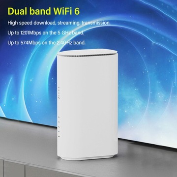 ДВУХДИАПАЗОННЫЙ ГИГАБИТНЫЙ МАРШРУТИЗАТОР 5G CPE WIFI 6