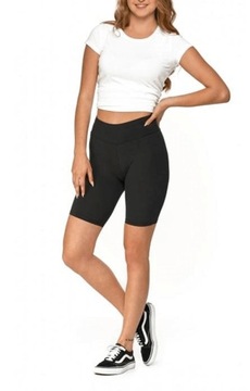 Moraj Basic RDL 850-018 Legginsy kolarki klasyczne czarne gładkie r. 3XL