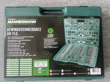 Набор метчиков и плашек Mannesmann 110 шт. M53255 — Набор инструментов