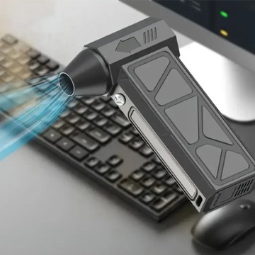 МОЩНЫЙ ТУРБОВЕНТИЛЯТОР 130000 ОБ/МИН USB-C, 4 СКОРОСТИ