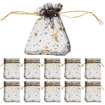 WORKI NA CUKIERKI OPAKOWANIE ZBIORCZE NA PREZENT Z ORGANZY