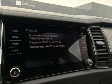 Skoda Kodiaq I SUV Facelifting 2.0 TDI SCR 150KM 2023 Skoda Kodiaq 2.0 TDI 150KM STYLE Salon PL Grzane Fotele Pierwszy wlascic, zdjęcie 15