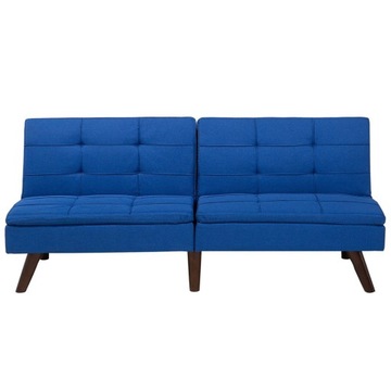 Sofa rozkładana niebieska RONNE