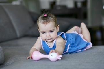 Погремушка Alilo Smarty Bunny розовая