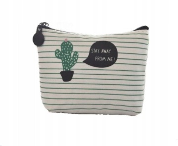 МАЛЕНЬКАЯ КОСМЕТИЧКА С ПРИНТОМ КАКТУСА