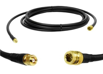 Kabel niskostratny 5m BELDEN N-F/RPSMA LoRa HELIUM