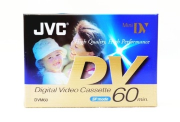 OSTATNIE ORGINALNE JAPOŃSKIE kaseta MiniDV JVC Digital 60MIN do kamer