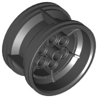 LEGO 56908 Felga 43.2mm D. x 26mm Czarny 6276858 6078892 1szt NOWA