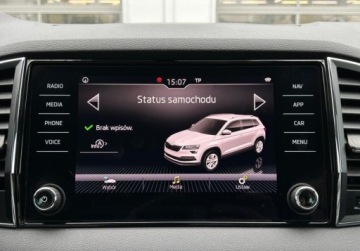Skoda Karoq Crossover 1.5 TSI ACT 150KM 2019 Skoda Karoq Ambition Pakiet Comfort, ACC, Kamera cofania, GPS, Bezwypadko, zdjęcie 34