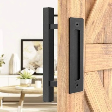 РУЧКА РУЧКА ДЛЯ РАЗДВИЖНОЙ ДВЕРИ РУЧКА LOFT RETRO BLACK DOUBLE комплект