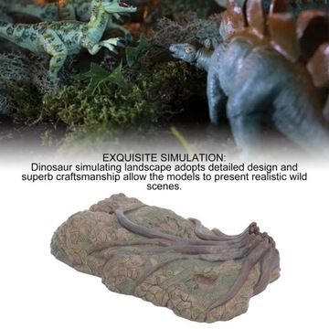 Имитация ландшафта динозавров. Реалистичное взаимодействие.