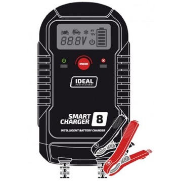 IDEAL SMART CHARGER 8 LCD - Inteligentny prostownik 6/12 V