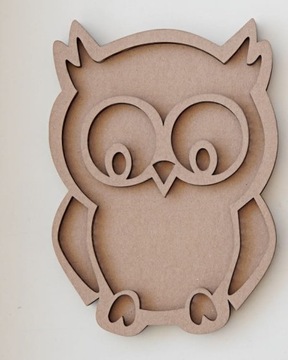 Сенсокартон Подарочная Маленькая Сова