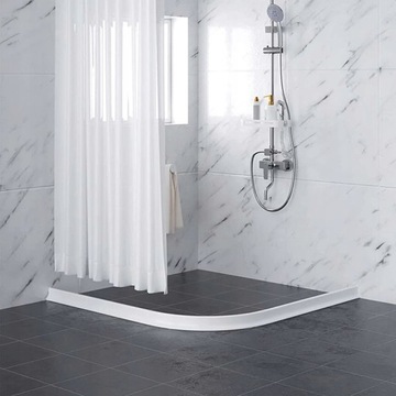 СИЛИКОНОВАЯ УПЛОТНИТЕЛЬНАЯ ЛЕНТА ДЛЯ ПОРОГА ВАННОЙ 1М