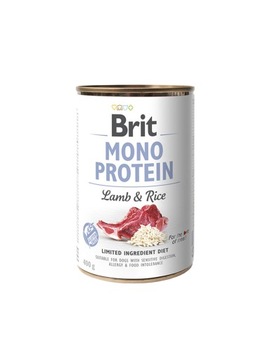 BRIT Mono Protein Lamb & Rice jagnięcina 400g